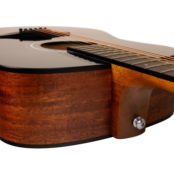 ROCKDALE Aurora D3 BK Gloss Акустическая гитара. Форма корпуса Dreadnought. Цвет черный.