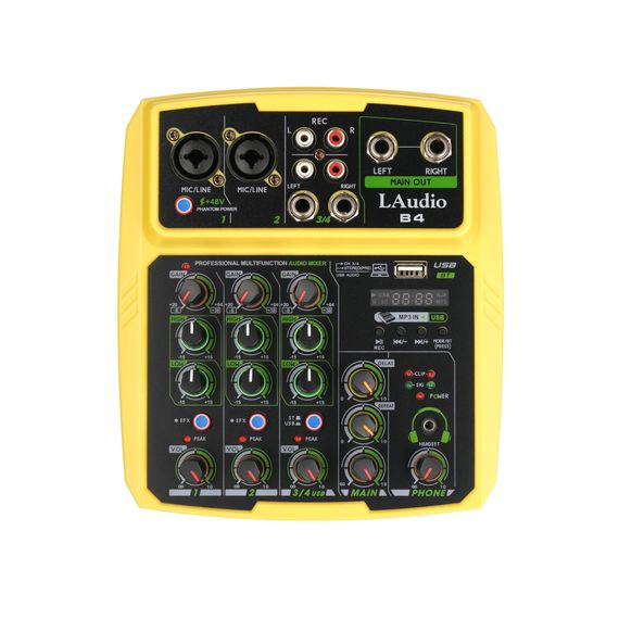 LAUDIO B4 Микшерный пульт, 4 канала