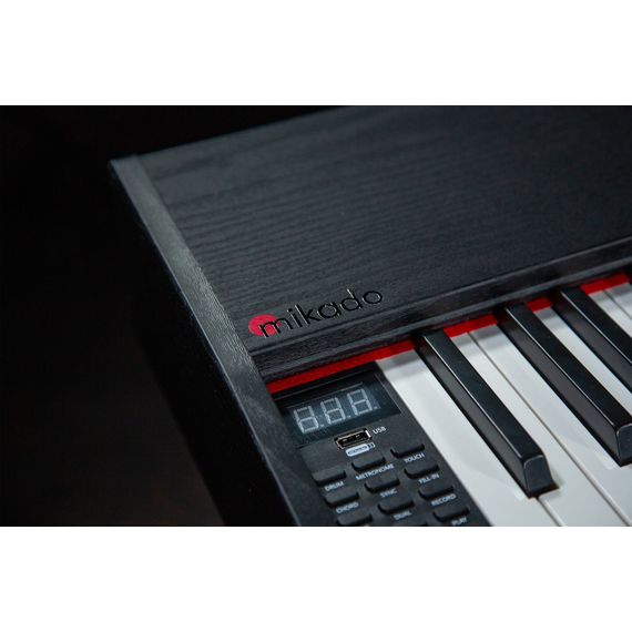 MIKADO MK-1250BK Цифровое фортепиано 88кл, тройная педаль в комплекте
