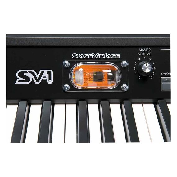 KORG SV1-88BK сценическое цифровое пианино, 88 клавиш RH3 цвет чёрный