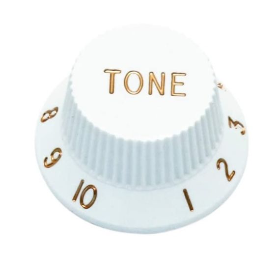 ​PAXPHIL KPT15WH Ручка потенциометра, Tone, белая