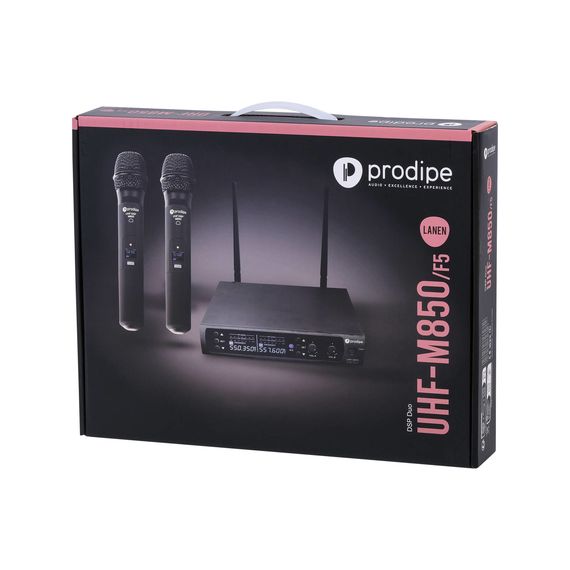 PRODIPE DSP-DUO-UHF-M850/F5 Беспроводная микрофонная система, 2 ручных передатчика