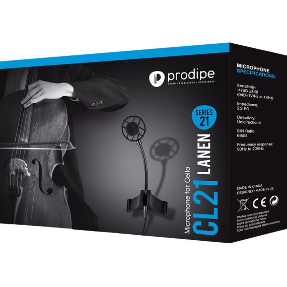 PRODIPE PROCL21 CL21 Lanen Микрофон для виолончели