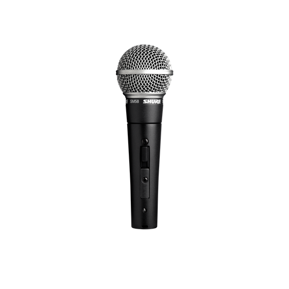 SHURE SM58SE Вокальный динамический микрофон кардиоидный, 50-15000 Гц, 1,6 мВ/Па, с выключателем