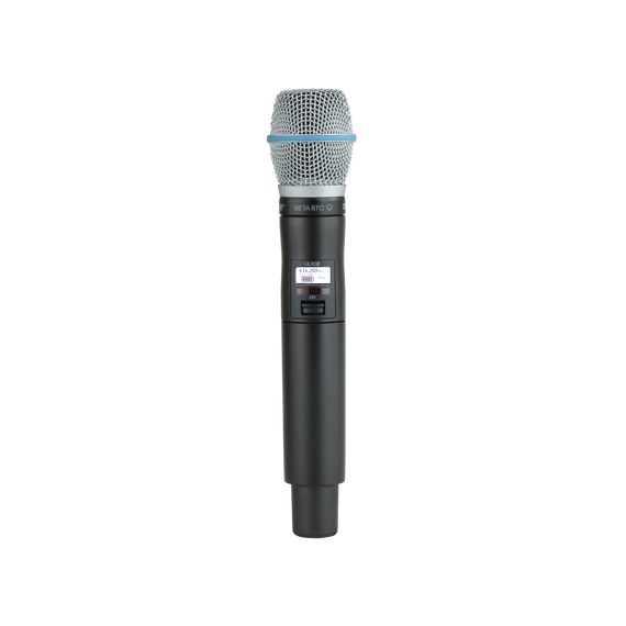 SHURE ULXD2/B87C=-G51 Ручной передатчик с капсюлем Beta 87C, конденсаторный кардиоидный, 470-534 МГц