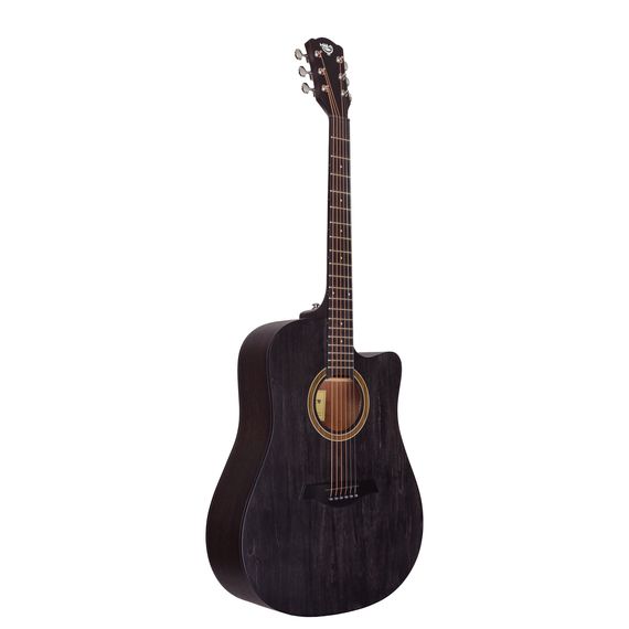 ROCKDALE Aurora D1 C RB акустическая гитара, дредноут с вырезом, цвет королевский коричневый, матовое покрытие