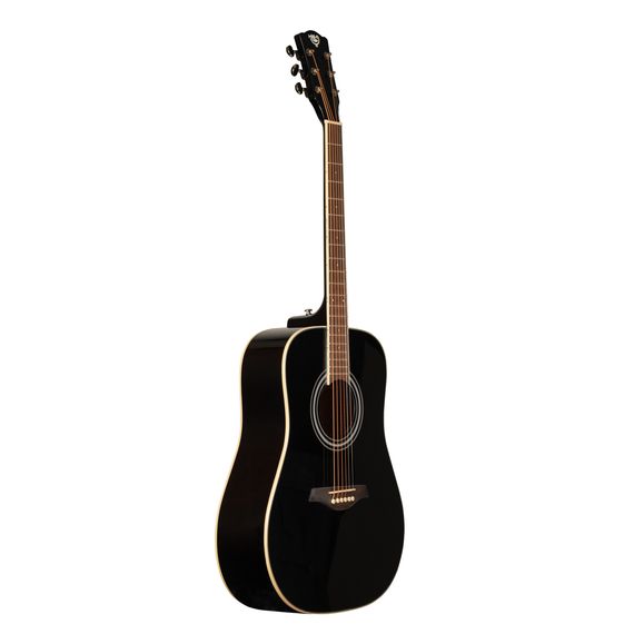 ROCKDALE Aurora D6 BK Gloss Акустическая гитара. Форма корпуса Dreadnought. Цвет черный.