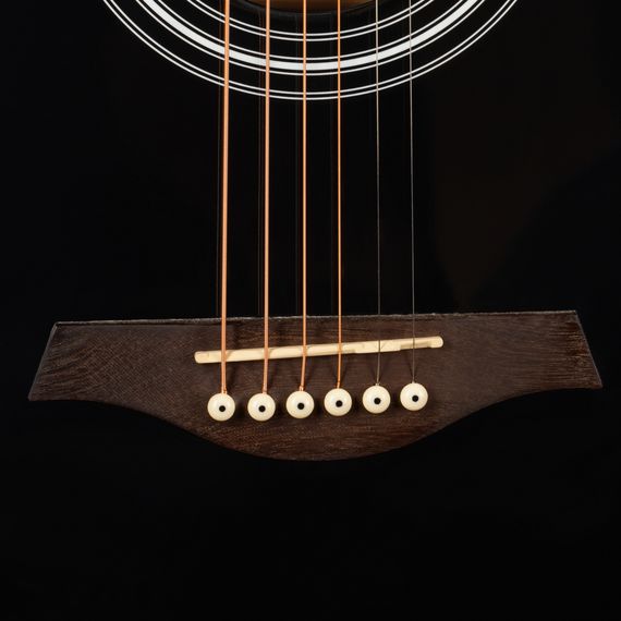ROCKDALE Aurora D6 BK Gloss Акустическая гитара. Форма корпуса Dreadnought. Цвет черный.