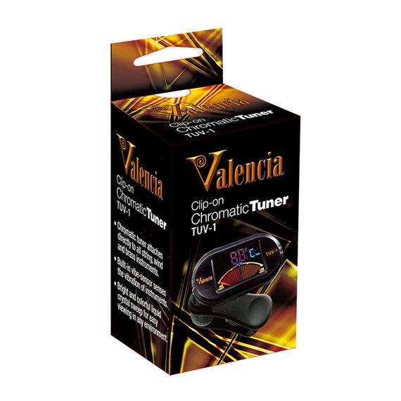 VALENCIA TUV-1 Тюнер хроматический на прищепке