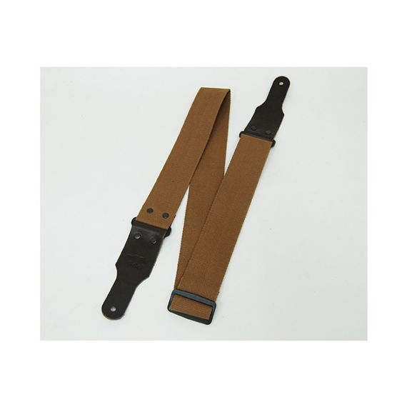 FIDEL FL00042C Cotton Ремень для гитары, хлопок, какао