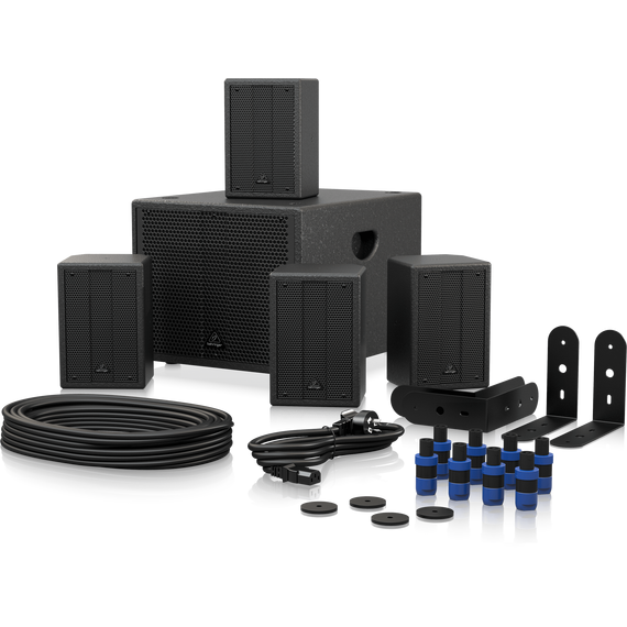 BEHRINGER SAT 1004 Bundle комплект из 4 пассивных сателлитов SAT 1004 и активного сабвуфера