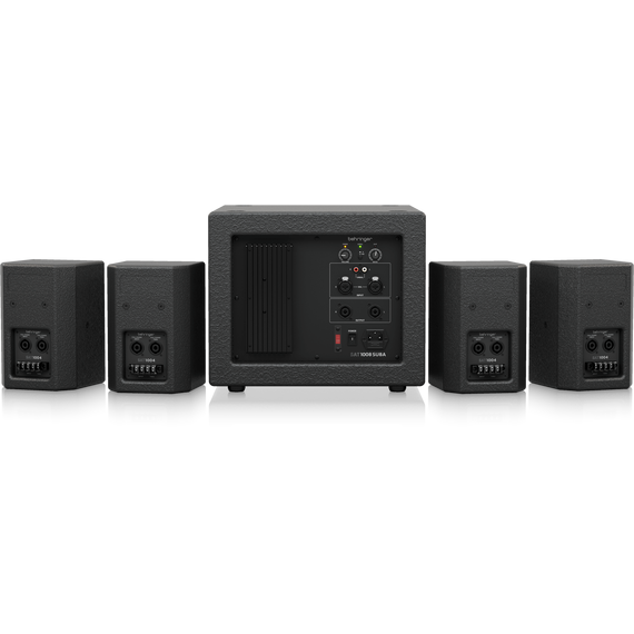 BEHRINGER SAT 1004 Bundle комплект из 4 пассивных сателлитов SAT 1004 и активного сабвуфера