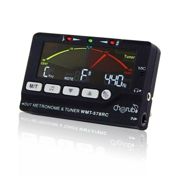CHERUB WMT-578RC Универсальный Метроном, Тюнер, тон-генератор, Chromatic / Guitar / Bass/ Violin/ Uk