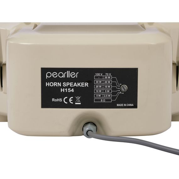 PEARLLER H154 Громкоговоритель рупорный, 30-20-10Вт, изображение 5