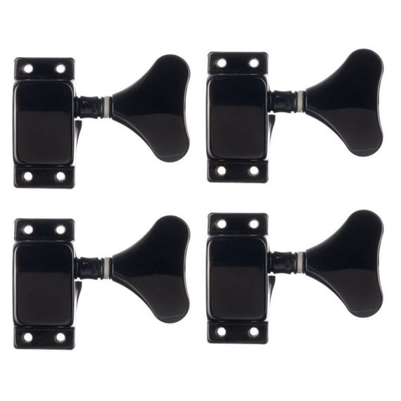 PAXPHIL JB-120C-4R-BK Колки для бас-гитары 4п, черные
