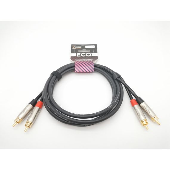 ZZcable E27-2RCA-2RCA-0100-0 Кабель аудио 2хRCA-2хRCA, 1м