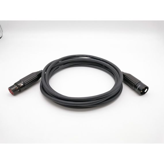 ZZcable E5-XLR-M-F-0100-0 Кабель микрофонный XLR-M-F, квадропольный, 1м
