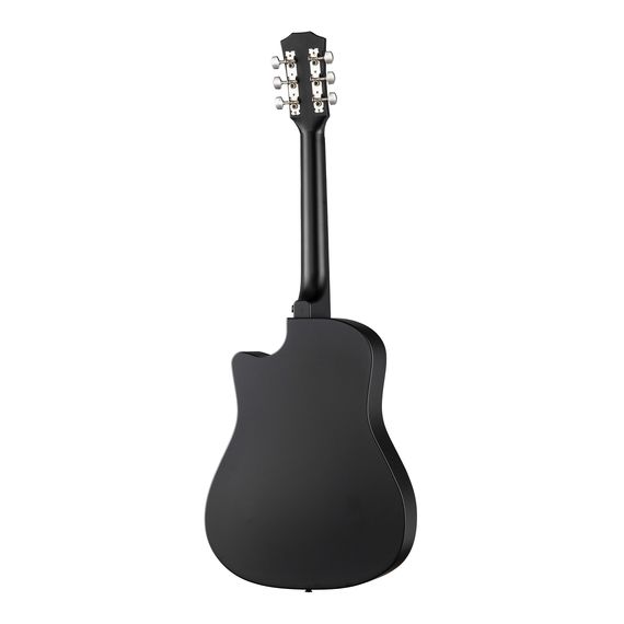 FOIX FFG-3860C-BK Акустическая гитара из пластика, с вырезом, черная