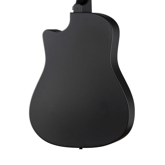 FOIX FFG-3860C-BK Акустическая гитара из пластика, с вырезом, черная