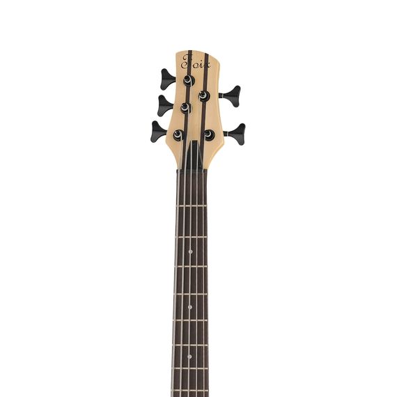 FOIX FBG/FBG-KB-12-BK Бас-гитара 5-струнная, черная,