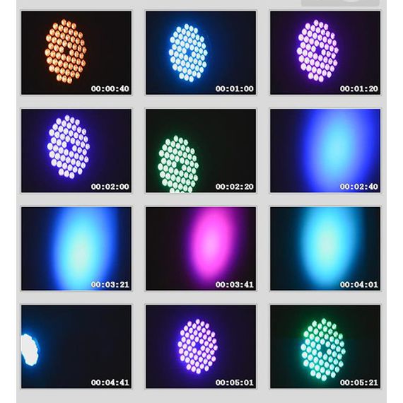 BIG DIPPER LPC007 Светодиодный прожектор смены цвета.(колорчэнджер), RGB 54х3Вт