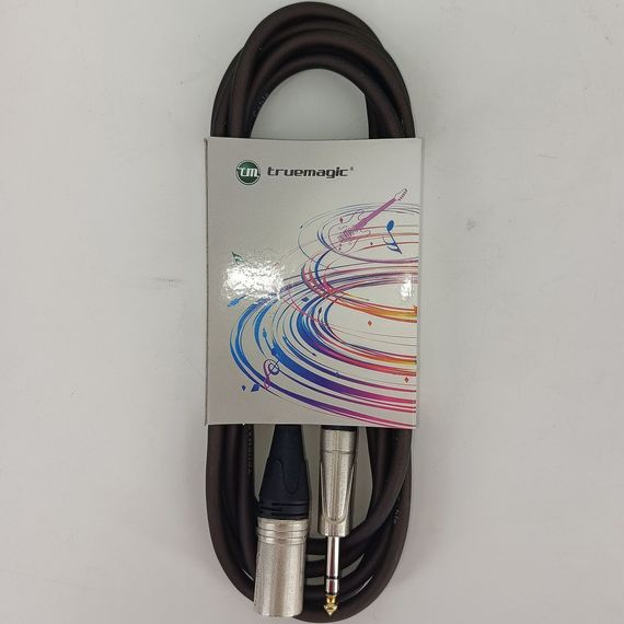 TRUE MAGIC TEMG030/15M Кабель микрофонный Jack 6.3 - XLR male, изображение 2