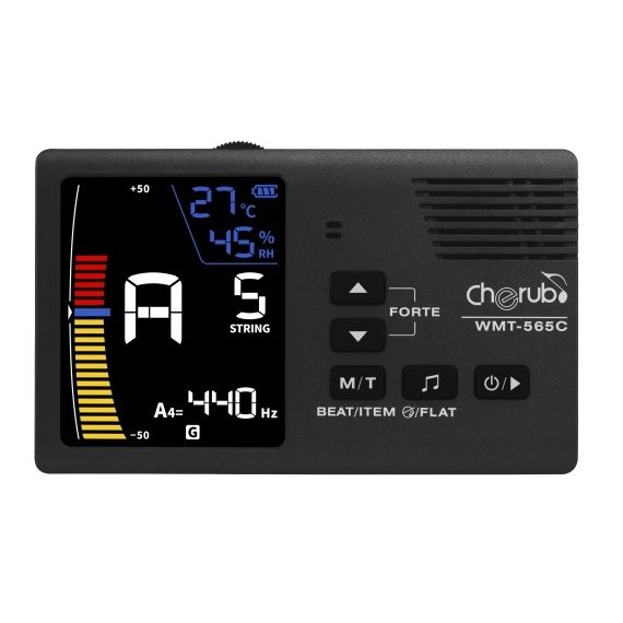CHERUB WMT-565C Метроном / тюнер / тон-генератор, с термометром и гигрометром