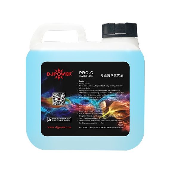 DJ POWER PRO-C Жидкость для генератора тумана и дыма, высокая плотность