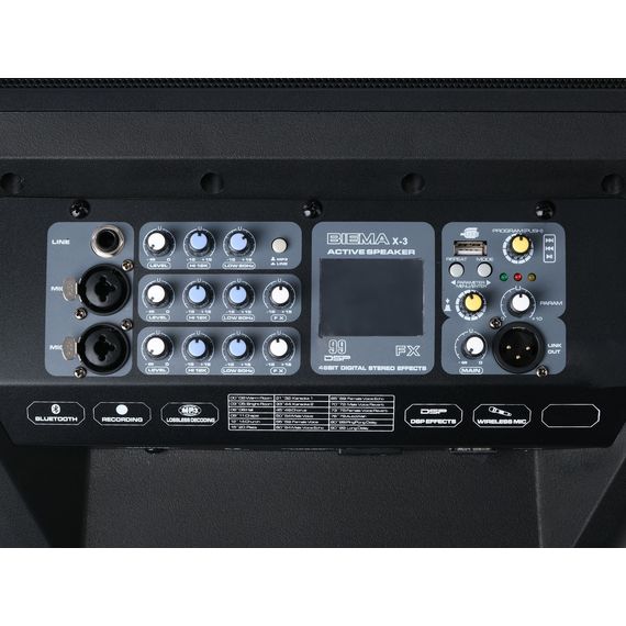 BIEMA X-3 Активная акустическая система, 350Вт.MP3 и Bluetooth плеер 5.0.