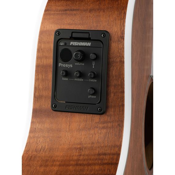 CORT GA5F-FMH-OP Grand Regal Series Электро-акустическая гитара, цвет натуральный,гранд аудиториум, с вырезом.