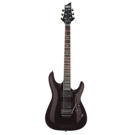 SCHECTER DEMON-6 FR MBK Гитара электрическая, 6 струн, кропус липа, гриф клен, лады 24X Jumbo, изображение 2