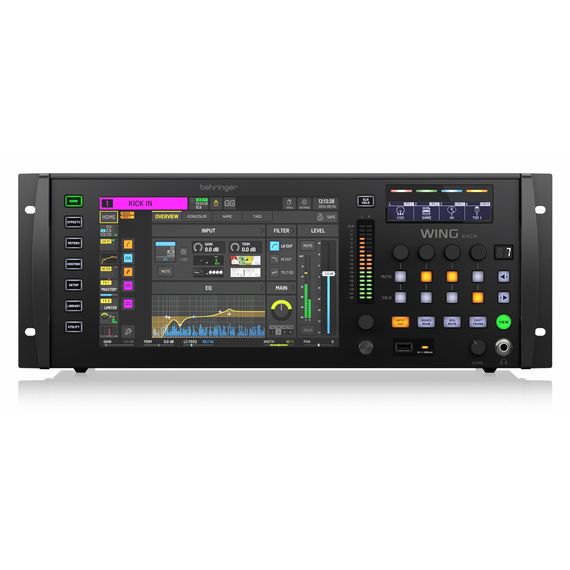 BEHRINGER WING RACK цифровой микшер, рековый 48 каналов, 10" сенсорный экран,