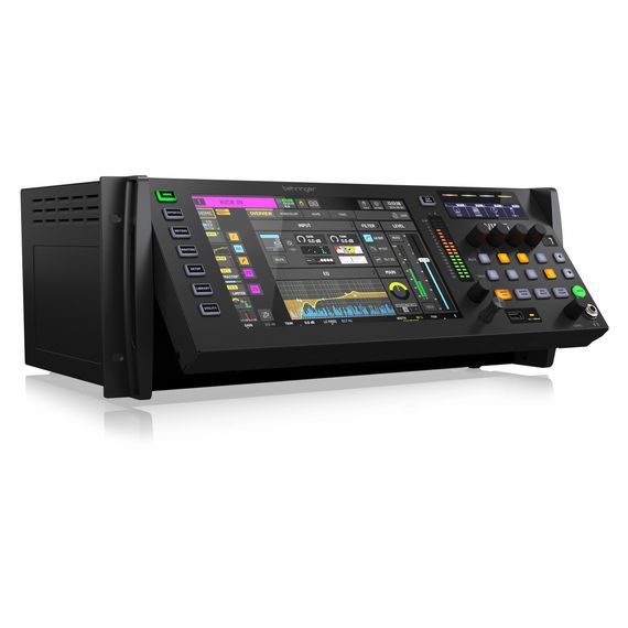 BEHRINGER WING RACK цифровой микшер, рековый 48 каналов, 10" сенсорный экран,