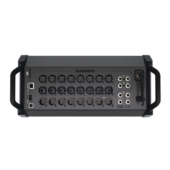ALLEN&HEATH CQ20B Цифровой микшер, FPGA архитектура, 96kHz, 16 входных каналов + 2 стерео, 6 шин