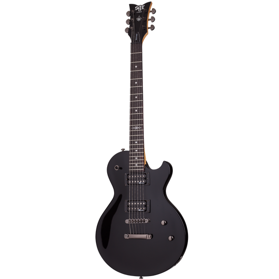 SCHECTER SGR SOLO-II BLK Black (Gloss Black) электрогитара 6 струн , крепление грифа на 4-х болтах