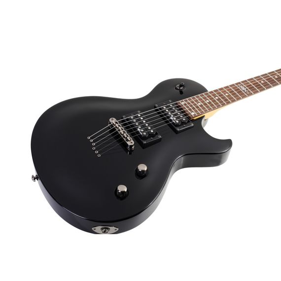 SCHECTER SGR SOLO-II BLK Black (Gloss Black) электрогитара 6 струн , крепление грифа на 4-х болтах, изображение 4