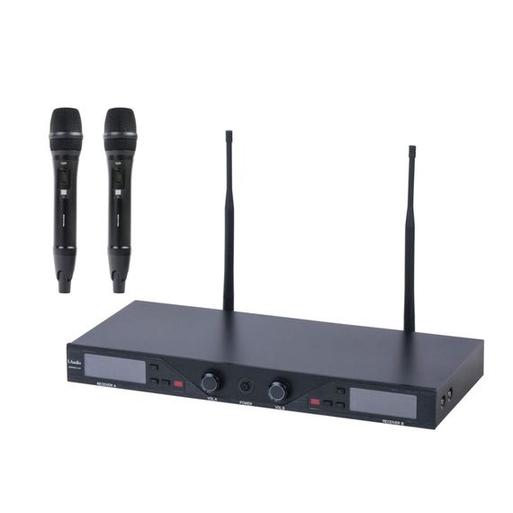 LAUDIO 4000-UF Беспроводная микрофонная система, 2 ручных передатчика