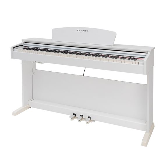 ​ROCKDALE Etude 128 White. Цифровое пианино. Белый цвет.