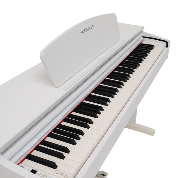 ​ROCKDALE Etude 128 White. Цифровое пианино. Белый цвет.