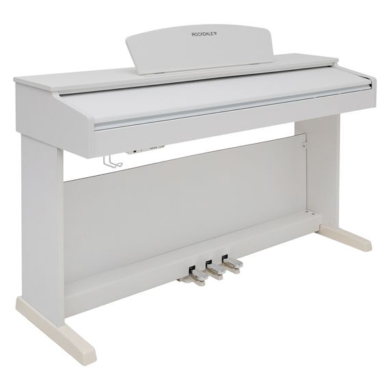 ​ROCKDALE Etude 128 White. Цифровое пианино. Белый цвет.