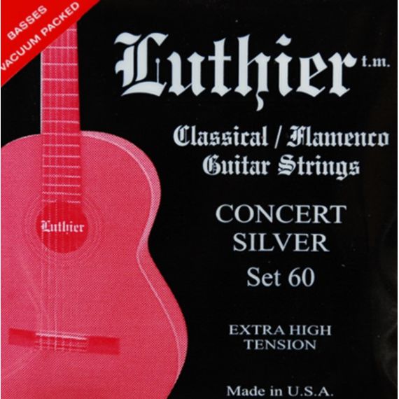 LUTHIER LU-60 Комплект струн для классической гитары, очень сильное натяжение