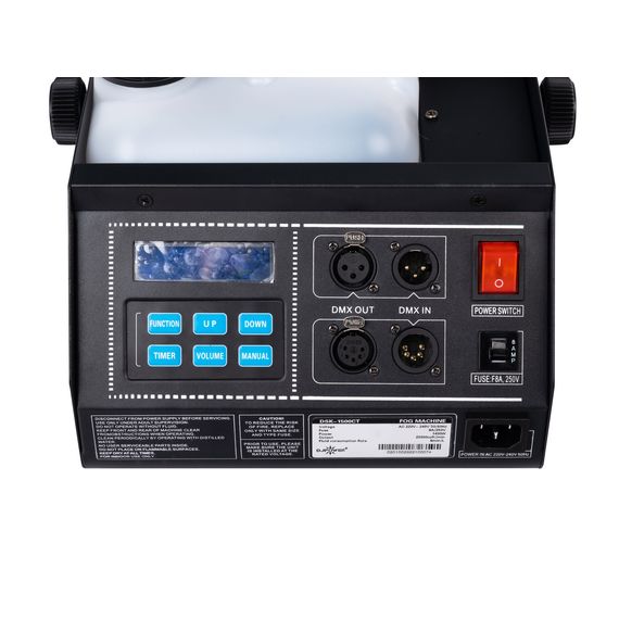 DJ POWER DSK-1500CT Генератор дыма, 1400Вт,DMX512