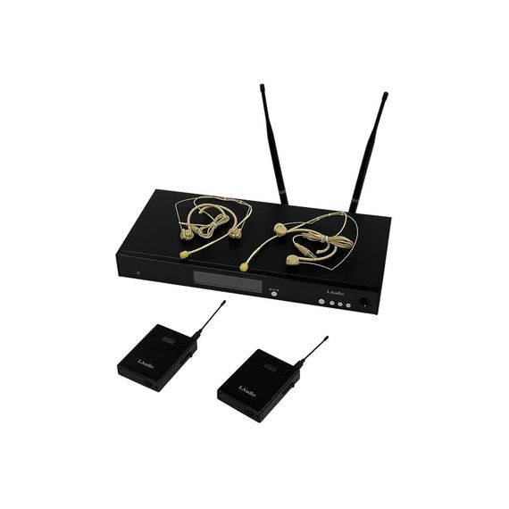 LAUDIO RWS-2BHS Беспроводная микрофонная система, 2 головных микрофона