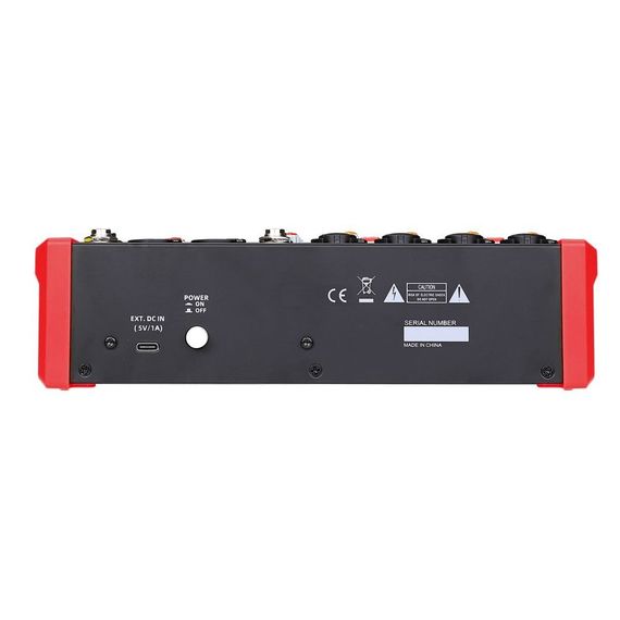 BG A48DSP Пульт микшерный, 4 моно, 1 стерео, DSP процессор 24bit/48KHz, USB MP3 плеер, BT, 2 полосный