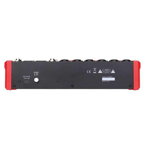BG A68DSP Пульт микшерный, 6 моно, 1 стерео, DSP процессор 24bit/48KHz, USB MP3 плеер, BT, 2 полосны, изображение 2