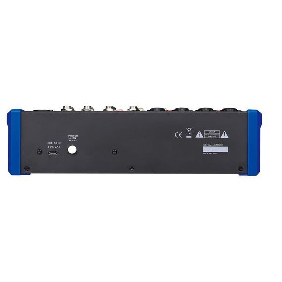 BG B428DSP Пульт микшерный, 4 моно, 1 стерео, 1AUX, DSP процессор 24bit/48KHz, USB MP3 плеер, BT