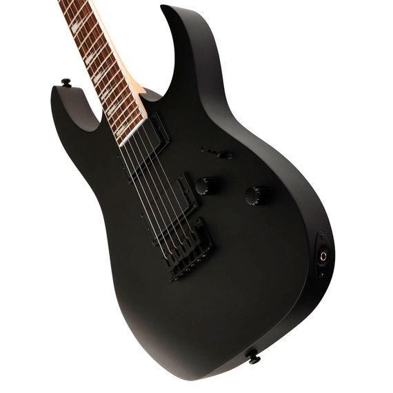 IBANEZ GRG121DX-BKF электрогитара 24 лада Цвет черный