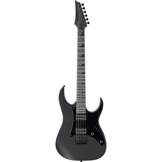 IBANEZ GRGR131EX-BKF электрогитара H-H,24 лада Stratocaster цвет - чёрный