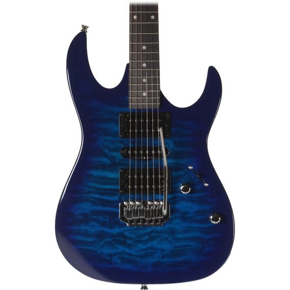 IBANEZ GRX70QA-TBB электрогитара H-S-H. Superstrat