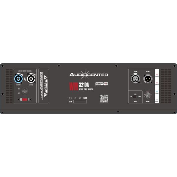 AUDIOCENTER WM3210A Активный напольный сценический монитор с DSP